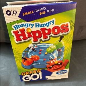 Hungry Hungry Hippos Grab & Go Hasbro Game